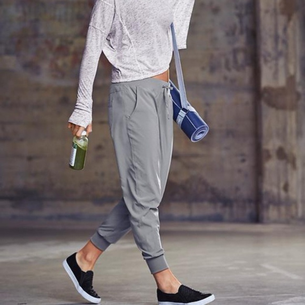 New Gray Athleta City Jogger Pants
